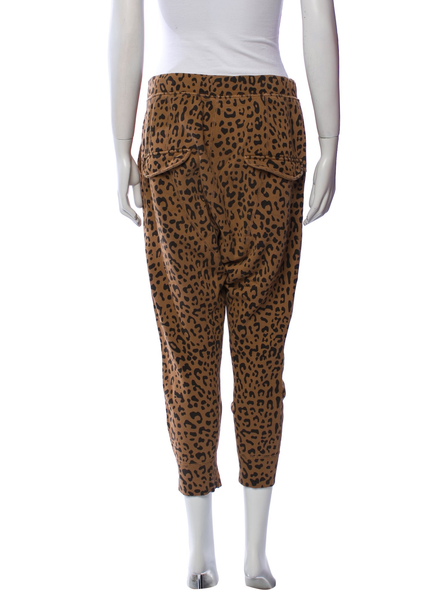 Nili Lotan Animal Print Sweatpants